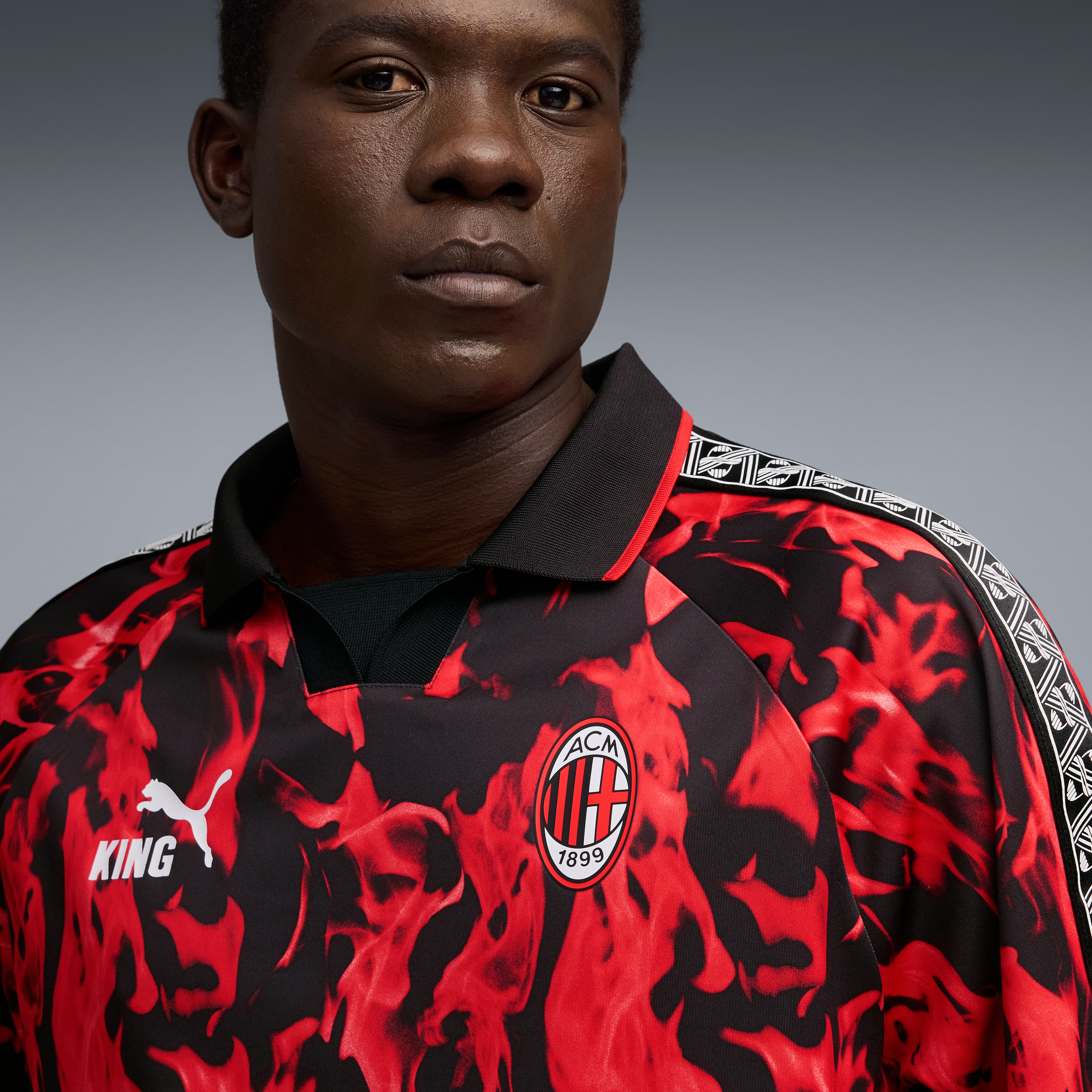 AC Milan King Retro Jersey Red