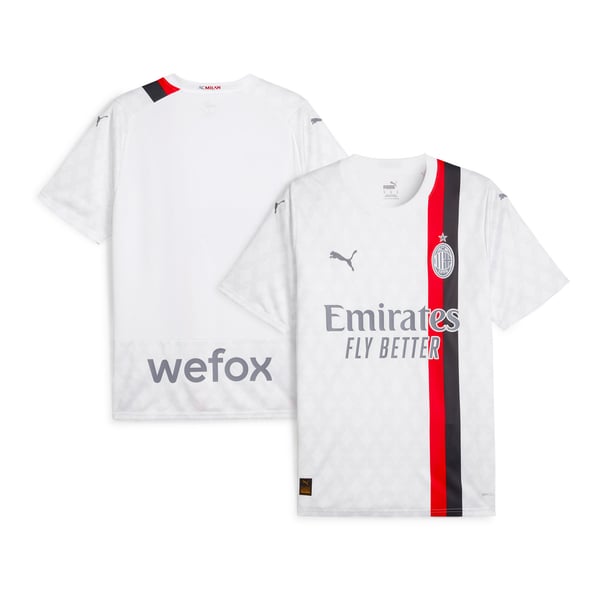 AC Milan Puma 2023/24 Away Replica Jersey - White