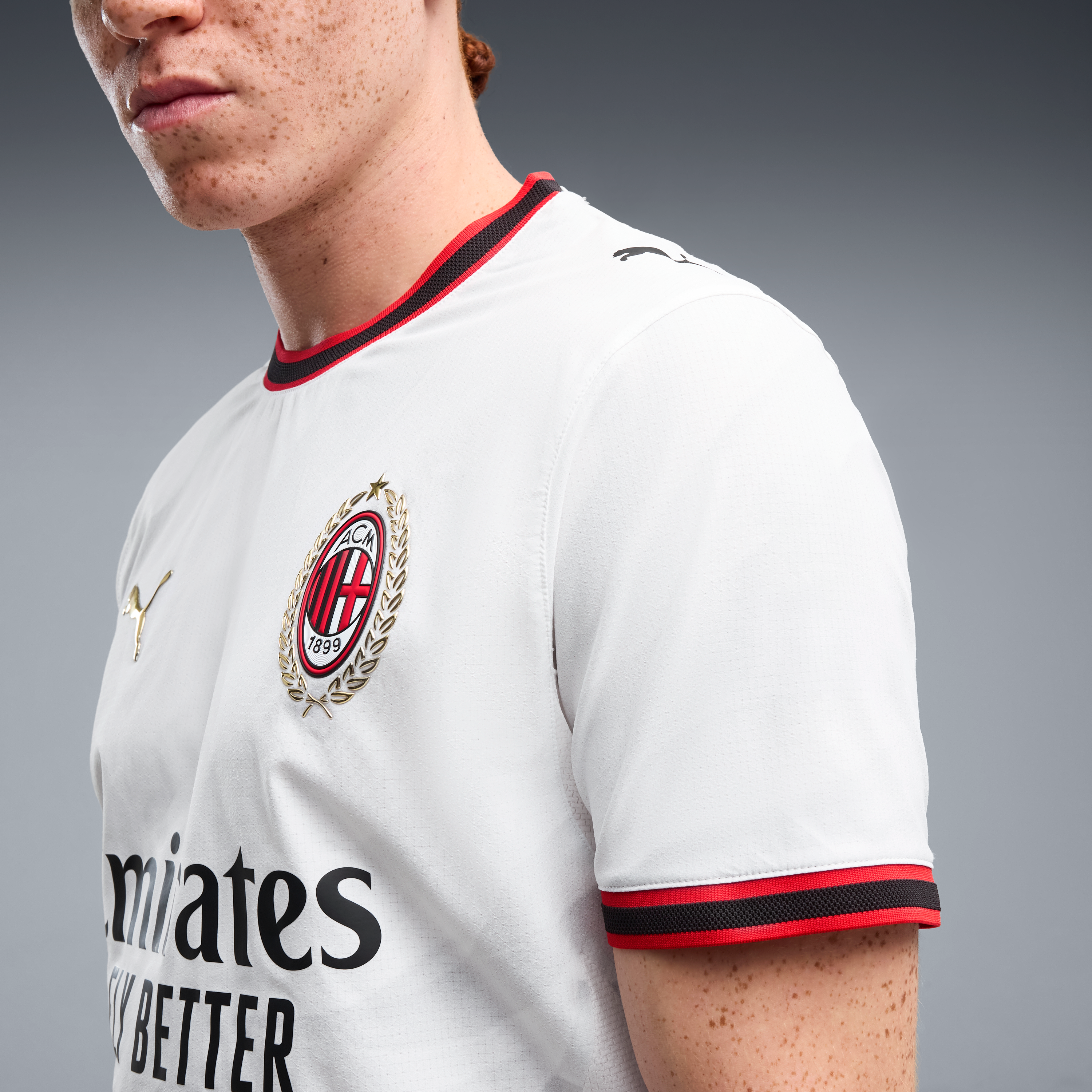 AC Milan 2026/27 Away On Field Style Jersey White