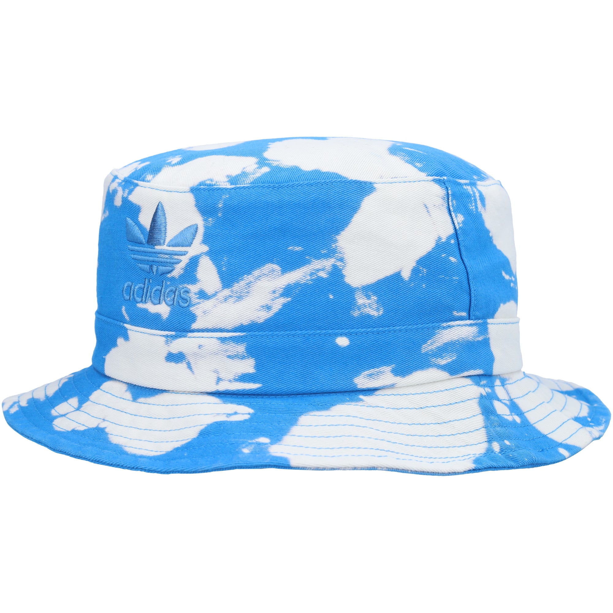 Adidas OG Reverse Dye Altered Blue Bucket Hat-New Adidas Originals Reverse Tie Dye Bucket Hat Blue Three  main image 2