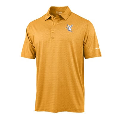 Air Force Falcons Columbia Pacer Polo - Gold