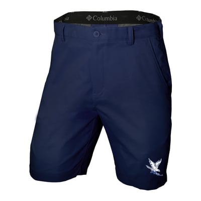  Air Force Falcons Columbia Omni-Wick Lie Angle Shorts - Navy