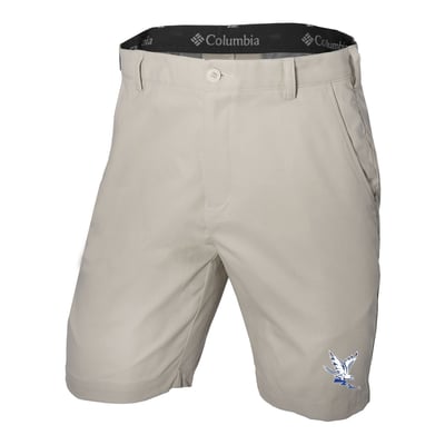  Air Force Falcons Columbia Omni-Wick Lie Angle Shorts - Tan