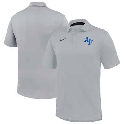 Air Force Falcons Nike Dri-FIT Tour Polo - Gray