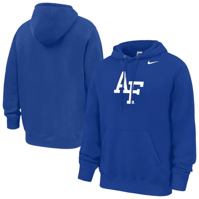 Air Force Falcons Nike Club Fleece Hoodie - Royal