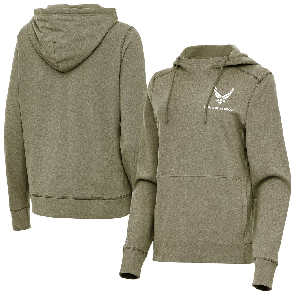Air Force Antigua Women's Justice Pullover Hoodie - Olive