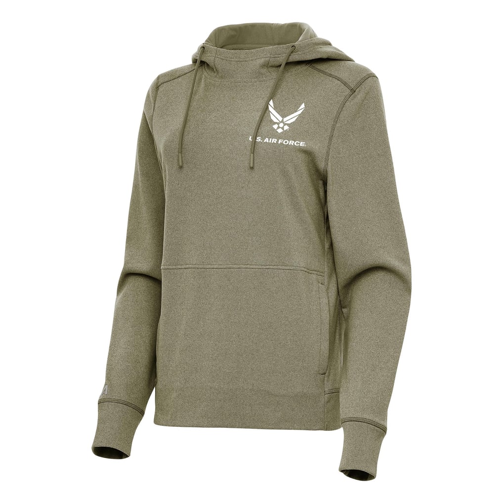 Air Force Antigua Women's Justice Pullover Hoodie - Olive