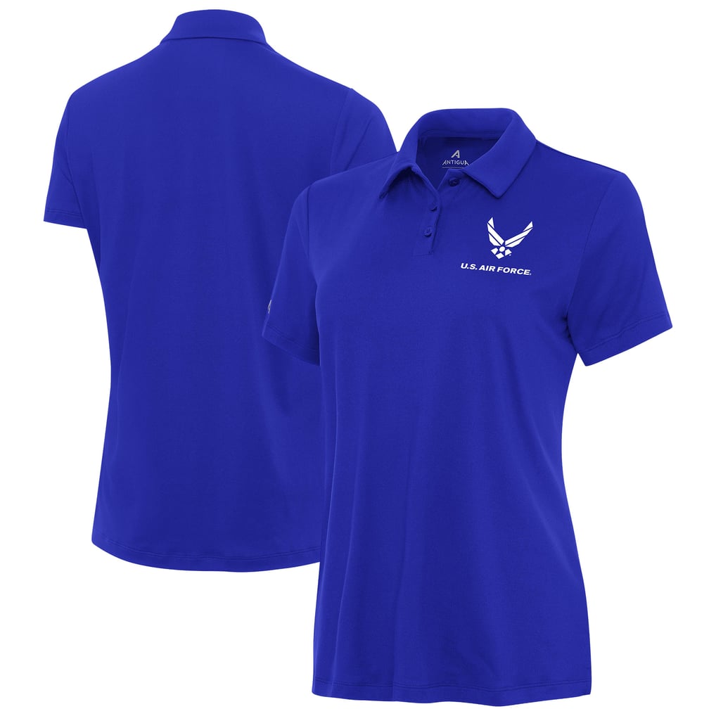 Air Force Antigua Women's Reprocess Polo - Royal