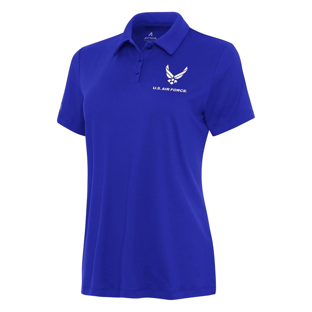 Air Force Antigua Women's Reprocess Polo - Royal