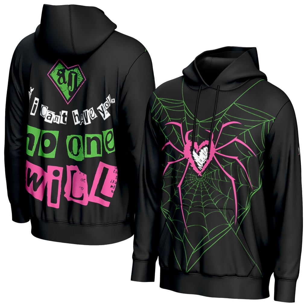 AJ Lee ProSphere Spider Hoodie - Black