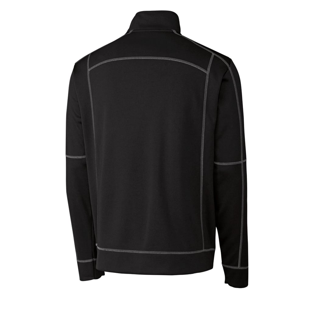  Akron RubberDucks Cutter & Buck  Clique Helsa Performance Half-Zip Knit Pullover - Black