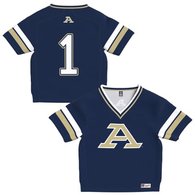 Akron Zips GameDay Greats Infant Lightweight Collegiate Football Fashion Jersey - Navy