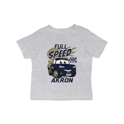 Akron Zips Vive La Fete Infant Full Speed T-Shirt - Gray