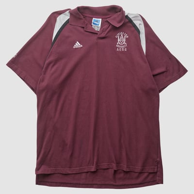 Alabama A&M Bulldogs Adidas 2000s Polo - Maroon - 2XL by Fanatics Real Vintage