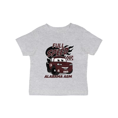 Alabama A&M Bulldogs Vive La Fete Infant Full Speed T-Shirt - Gray