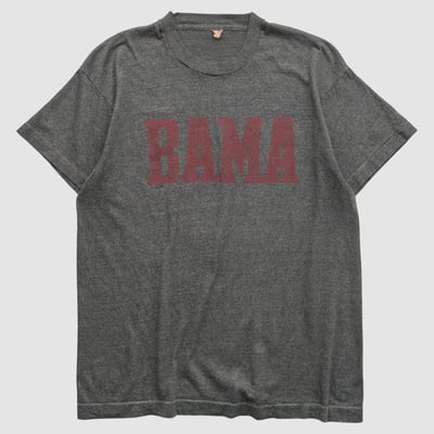 Alabama Crimson Tide 80s T-shirt - Dark Heather Gray - S by Fanatics Real Vintage