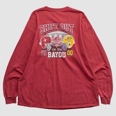 Alabama Crimson Tide Gildan 2011 Long Sleeve T-shirt - Maroon - 2XL by Fanatics Real Vintage