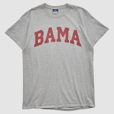 Alabama Crimson Tide MV Sport 2010s T-shirt - Heather Gray - S by Fanatics Real Vintage
