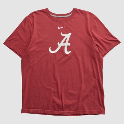 Alabama Crimson Tide Nike 2010s T-shirt - Red - 2XL by Fanatics Real Vintage