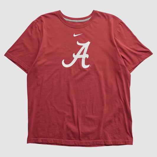Alabama Crimson Tide Nike 2010s T-shirt - Red - 2XL by Fanatics Real Vintage