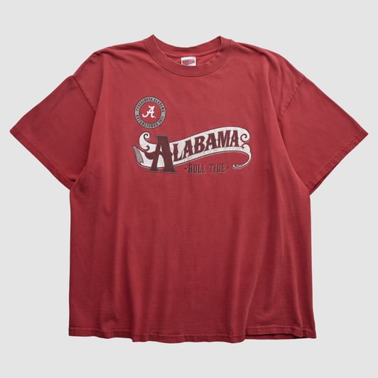 Alabama Crimson Tide Soffe 2000s T-shirt - Red - XL by Fanatics Real Vintage
