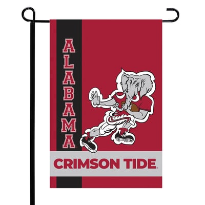 Alabama Crimson Tide Team Garden Flag