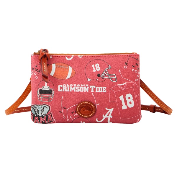 Alabama Crimson Tide Dooney & Bourke Top Zip Crossbody Purse