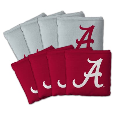 Alabama Crimson Tide Fanpoint Eight-Piece Cornhole Bag Set