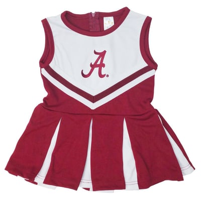  Little King Alabama Crimson Tide Infant Crimson Cheer Jumper