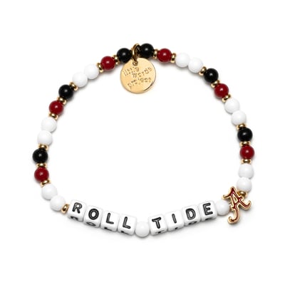 Little Words Project Alabama Crimson Tide Beaded Word Bracelet
