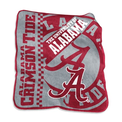 Alabama Crimson Tide Logo Brands 50" x 60" Victory Collage Raschel Throw Blanket