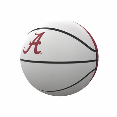 Alabama Crimson Tide Logo Brands Mini-Size Autograph Basketball
