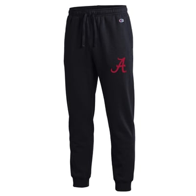 Alabama Crimson Tide Champion All-Star Banded Fleece Sweatpants - Black