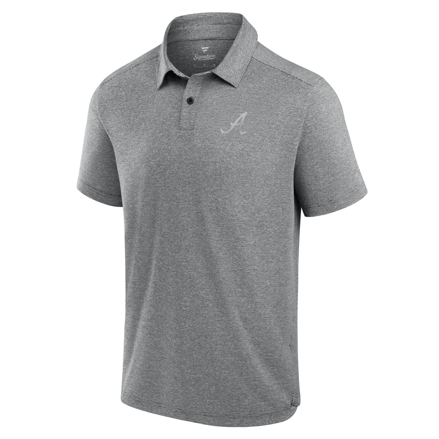 Alabama Crimson Tide Fanatics Performance Polo - Charcoal