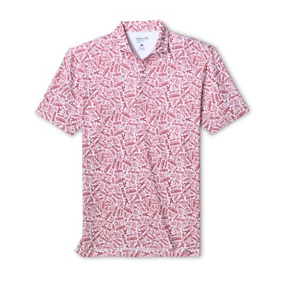  Alabama Crimson Tide johnnie-O Galvin Polo - White