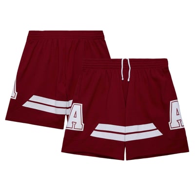 Alabama Crimson Tide Mitchell & Ness 2003/04 Throwback Jersey Shorts - Crimson