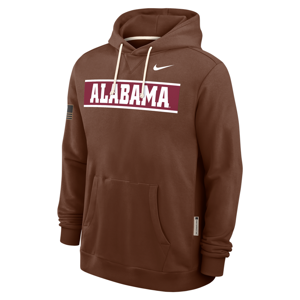 Nike Alabama Crimson Tide Brown 2026 Military Appreciation Sideline ...