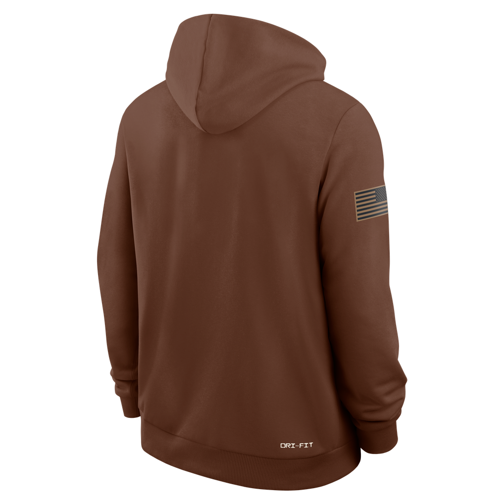 Nike Alabama Crimson Tide Brown 2026 Military Appreciation Sideline ...