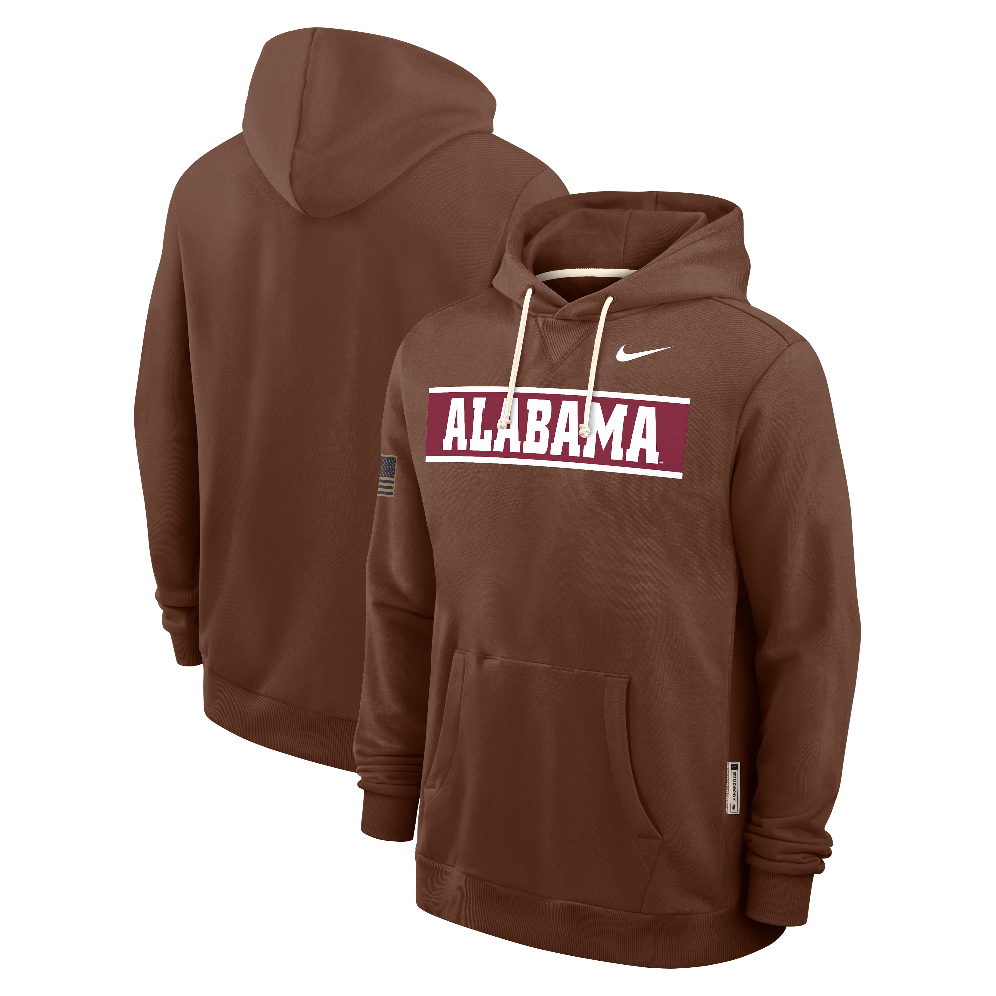 Nike Alabama Crimson Tide Brown 2026 Military Appreciation Sideline ...