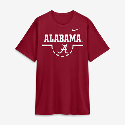  Alabama Crimson Tide Nike Courtside Legend T-Shirt - Crimson