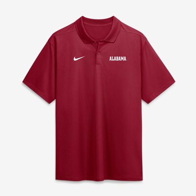 Alabama Crimson Tide Nike Dri-FIT Victory Polo - Crimson