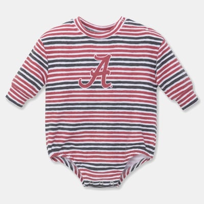 Alabama Crimson Tide ZooZatz Newborn & Infant Cozy Fleece Bodysuit - Crimson