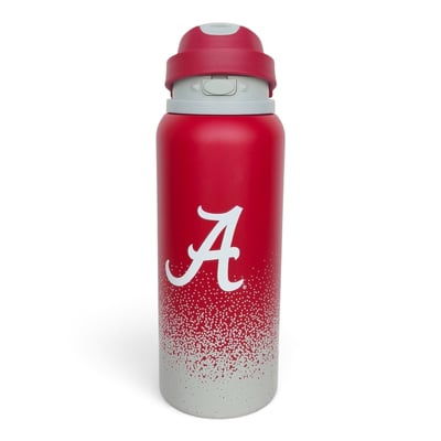 Alabama Crimson Tide Pegasus 32oz. Gradient Stainless Steel ProFlow Water Bottle