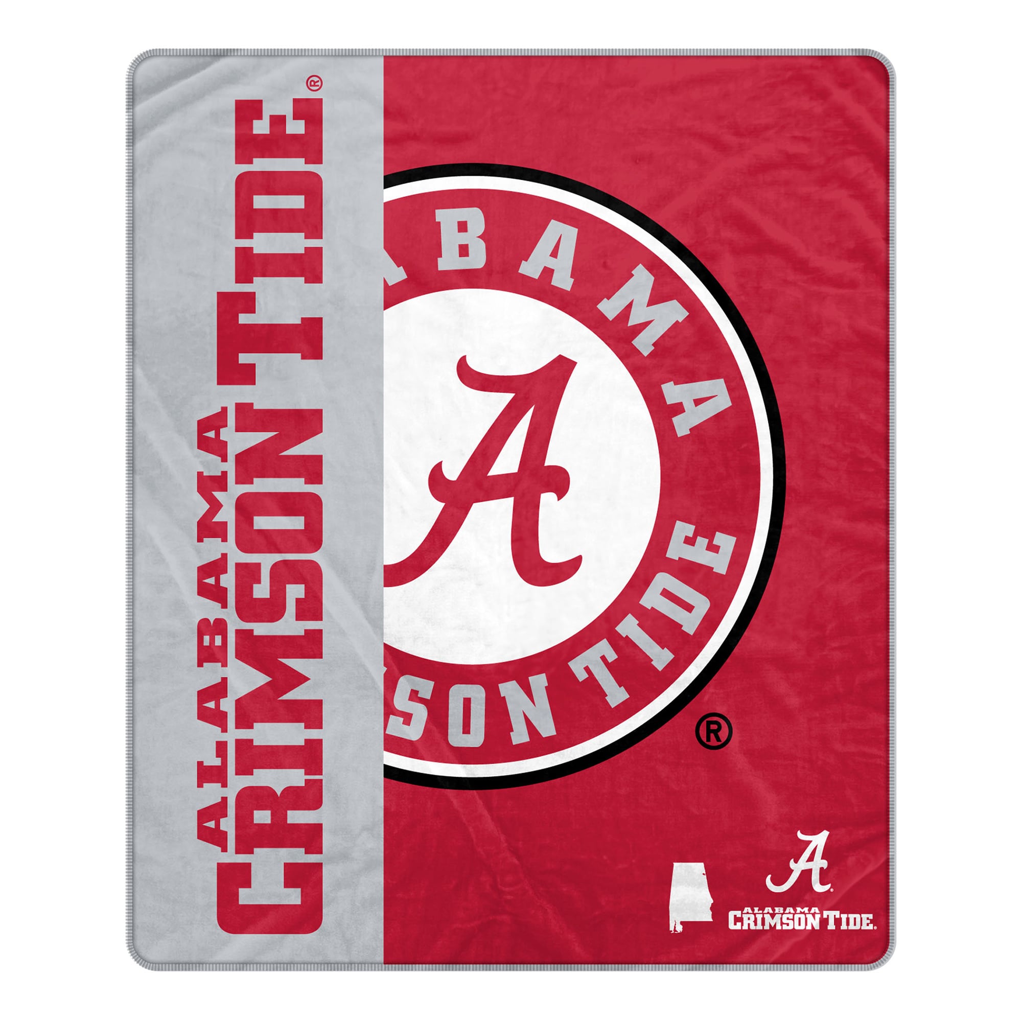 Alabama Pegasus 50" x 60" Endzone Ultra Soft Throw Blanket