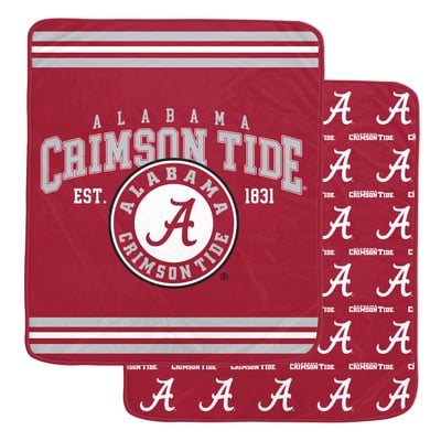 Alabama Crimson Tide Pegasus Legacy Arch Double-Sided 60" x 70" Blanket