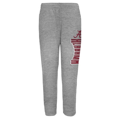 Alabama Crimson Tide Outerstuff Preschool Jet Stream Jogger Pants - Gray