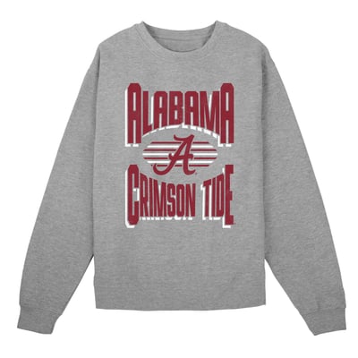 Alabama Crimson Tide Outerstuff Preschool Jet Stream Sweatshirt - Gray