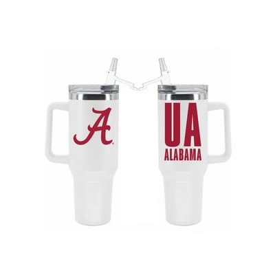 Alabama Crimson Tide The Memory Company 40oz. Stainless Steel Tumbler with Flip Straw