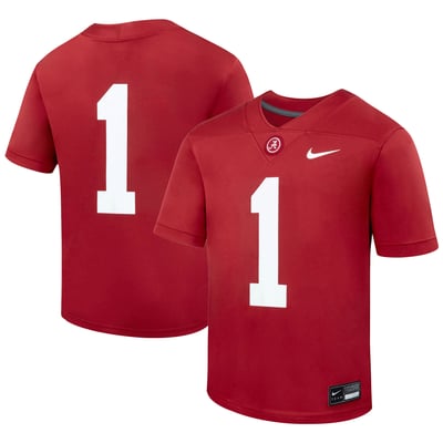  Alabama Crimson Tide Nike Toddler  Replica Football Jersey - Crimson