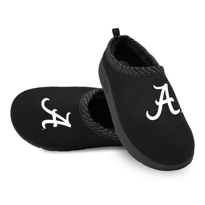 Alabama Crimson Tide ISlide Unisex Primary Logo Mission Slippers - Black
